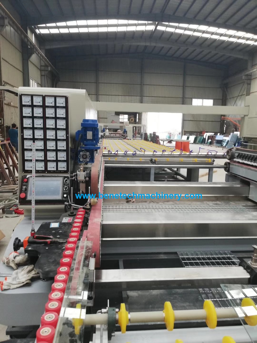 Glass Double Pencil Edging Machine